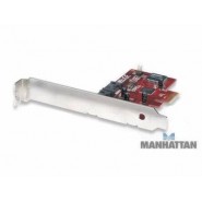 Tarjeta SATA 300 RAID PCI Express, dos puertos